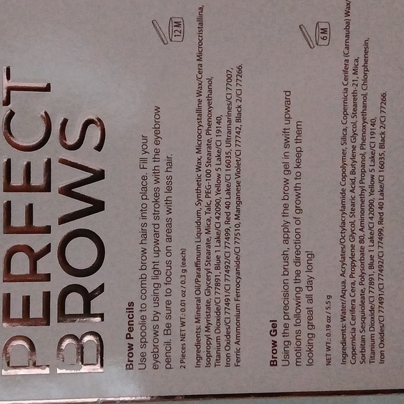 Nicole Miller Medium Brown Brow Kit - Picture 2 of 2